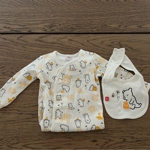 Magnetic Me gown with Magnetic Me bib